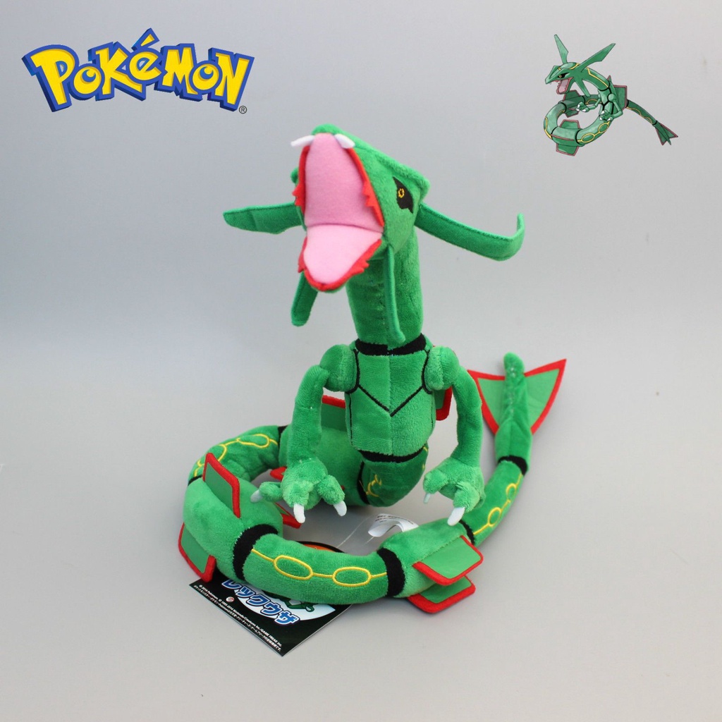 32&quot; 80CM Pokemon Plush Kids Toy Rayquaza Dragon Stuffed Animal Soft Doll