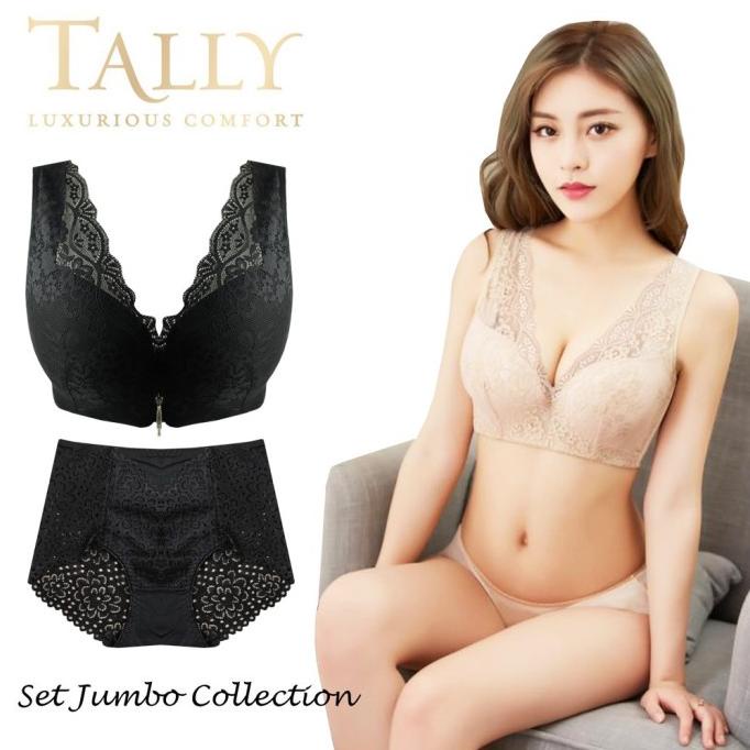 Tally Bra Set Premium 9119/8117 Dan Cd 617 Bh Harian Tanpa Kawat Busa