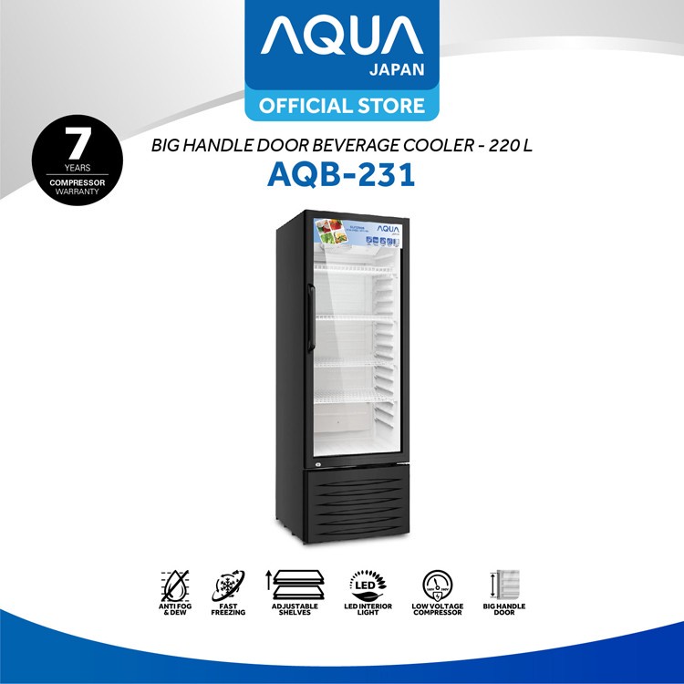 AQUA JAPAN SHOWCASE AQB 231 LOW WATT 4 RAK 225 LITER