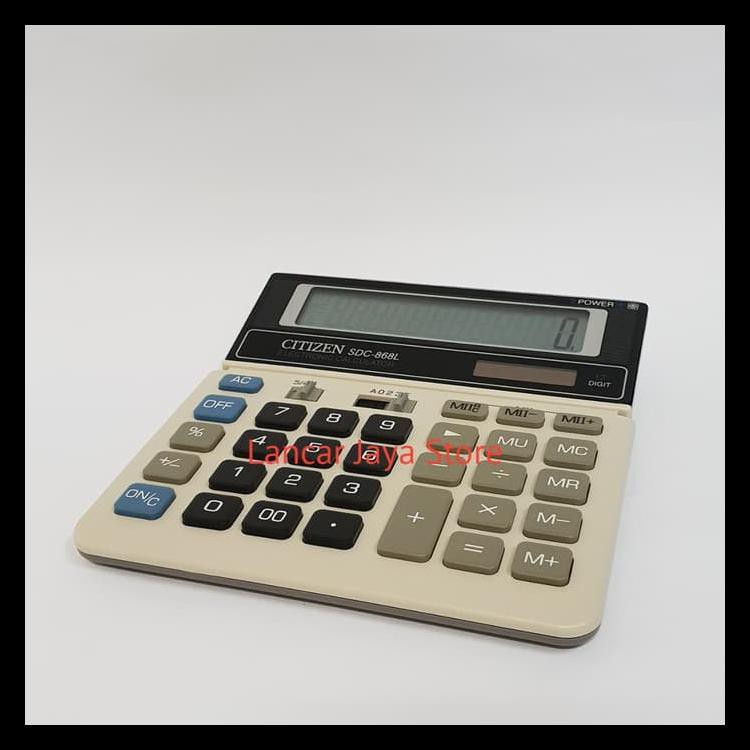 

Big Sale Citizen Sdc-868L Kalkulator Desktop Terjamin
