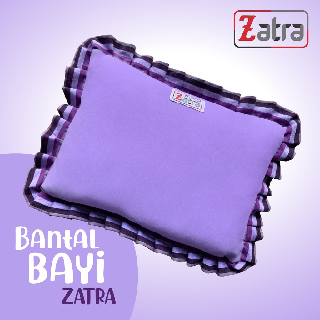 ZATRA BANTAL BAYI LEMBUT NYAMAN BAHAN KAOS KOMBINASI TENUN