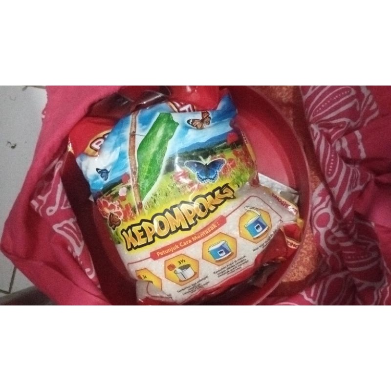 beras kepompong 3 kg