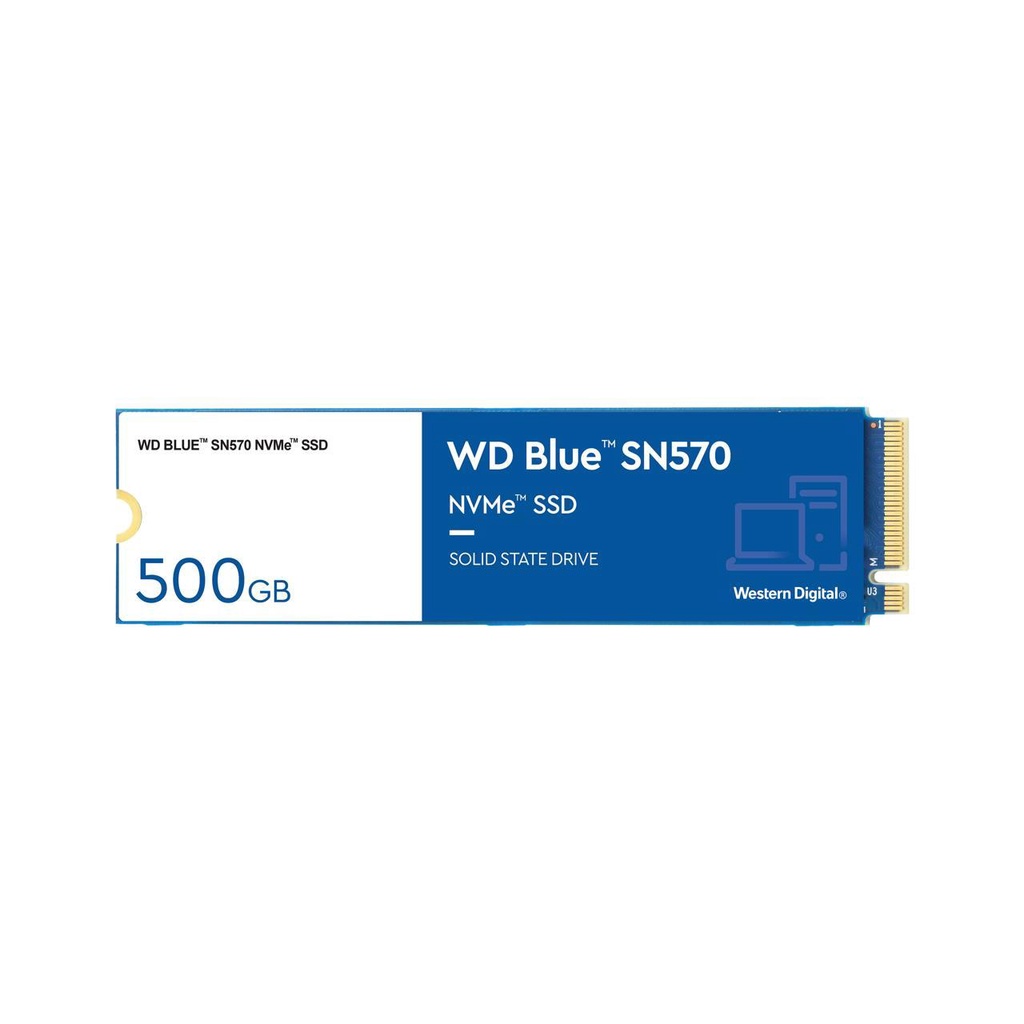 WD SSD BLUE WDS500G3B0C 500 GB M.2 NVME SN570 Pcie Gen3