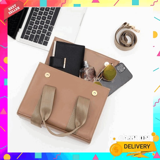 New Handbag/Selempang Lacoste 80277-2 Premium Tas Pria/Wanita Medium I Zoe Hand & Sling Bag Wanita -