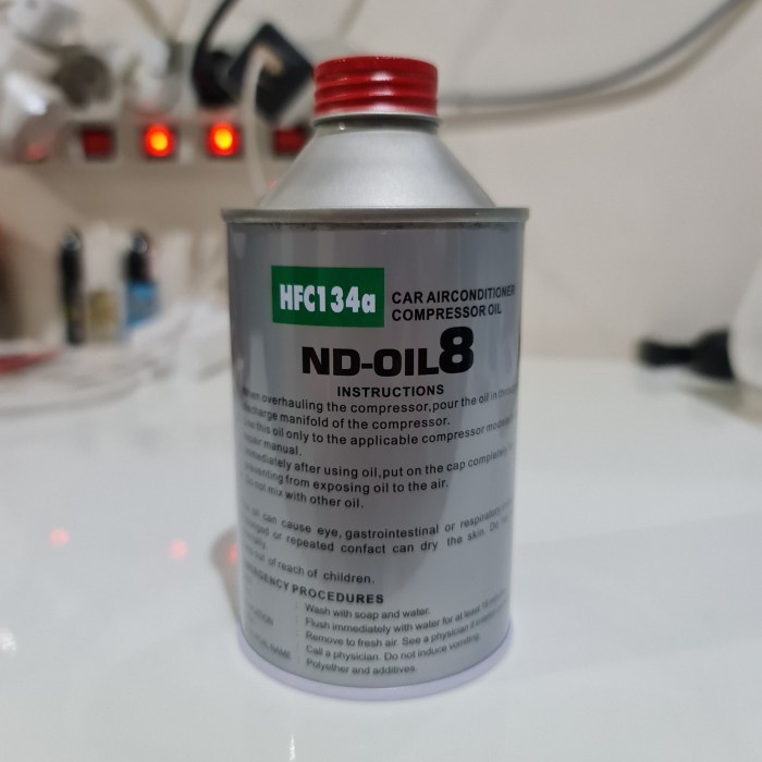 Oli Kompresor AC MOBIL ND OIL 8 TOKYO JEPANG Hfc 134A 250ML ORIGINAL