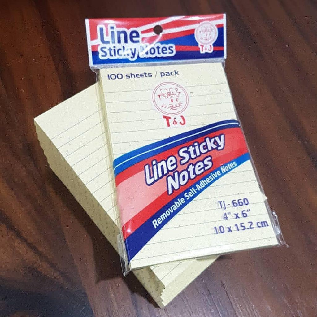 

Line Sticky Notes T&J TJ-660