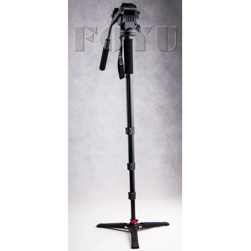 Jual Monopod Kamera Video dengan Fluid Head dan Kaki Tripod Digipod