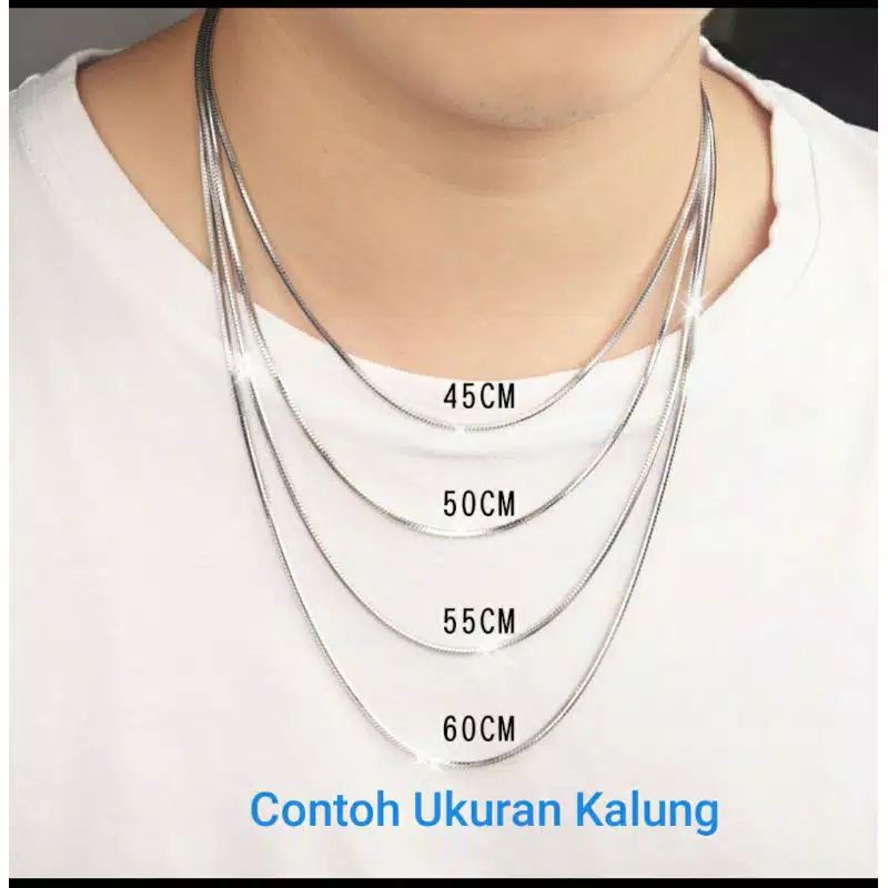 KALUNG MILANO IMPORT PERAK S925 SILVER