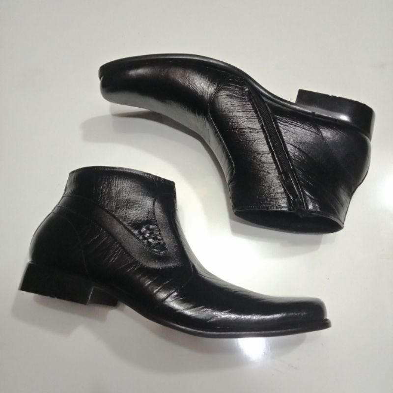 Pantofel Boot Pria / Sepatu Formal Pria / Sepatu Kantor Kulit Asli / Pantofel Kerja Pria / Sepatu Kerja Pria