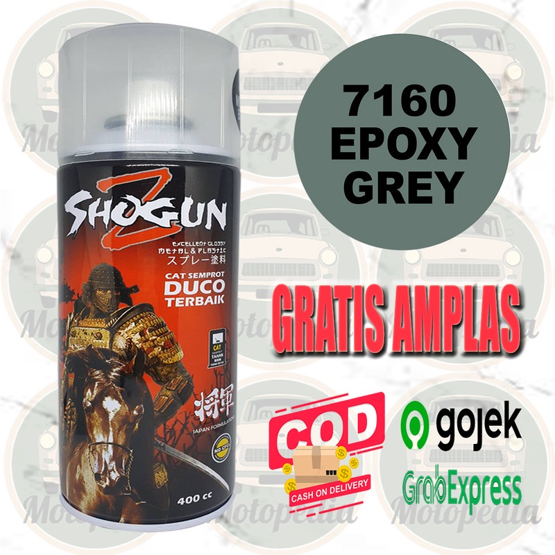 Cat Semprot Pilok Pilox Pylox Shogun Z Epoxy Dasar Primer Grey 7160