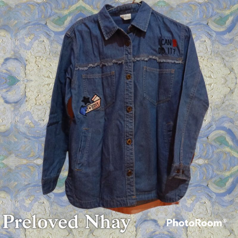 Preloved kemeja hangten