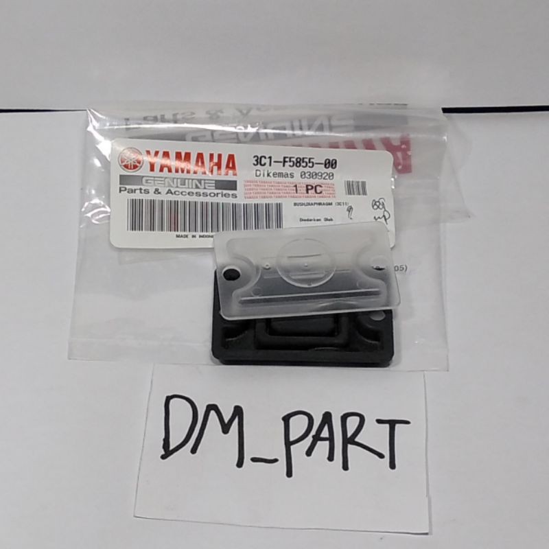 KARET PLASTIK TUTUP MINYAK OLI MASTER REM VIXION OLD NVA NVL R BYSON YZF R15 XABRE R25 ASLI ORI