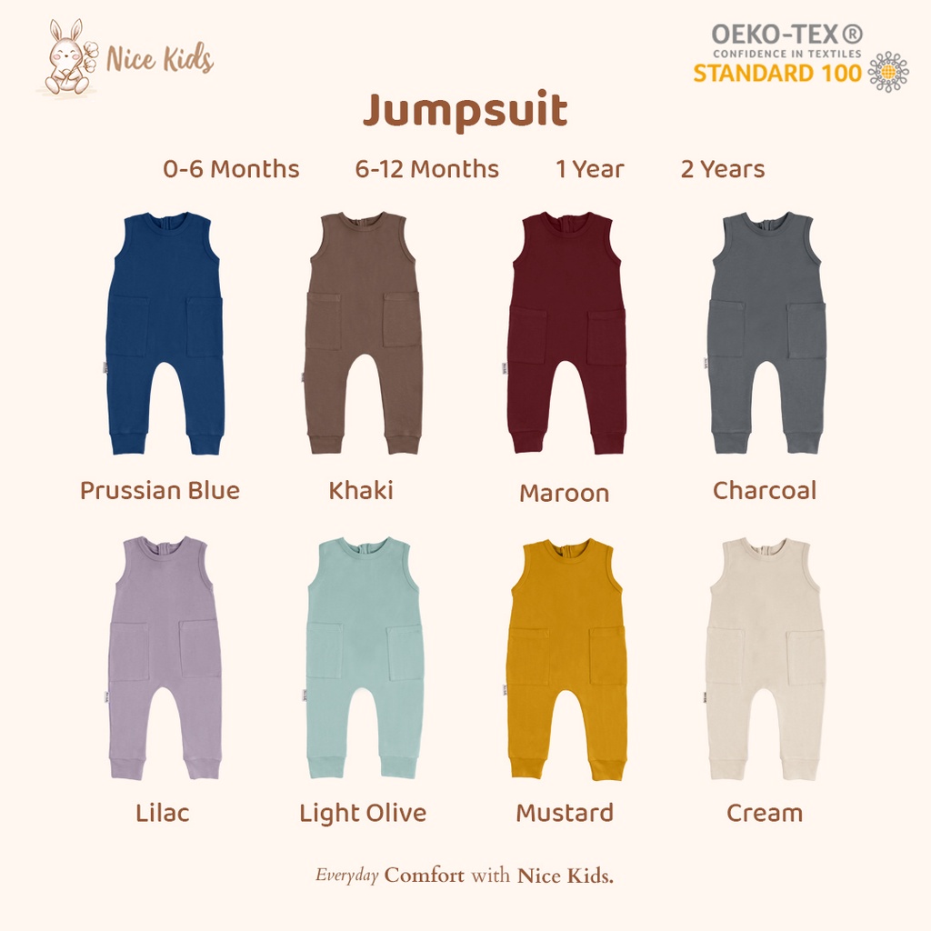 Nice Kids - Jumpsuit Anak Bayi-3