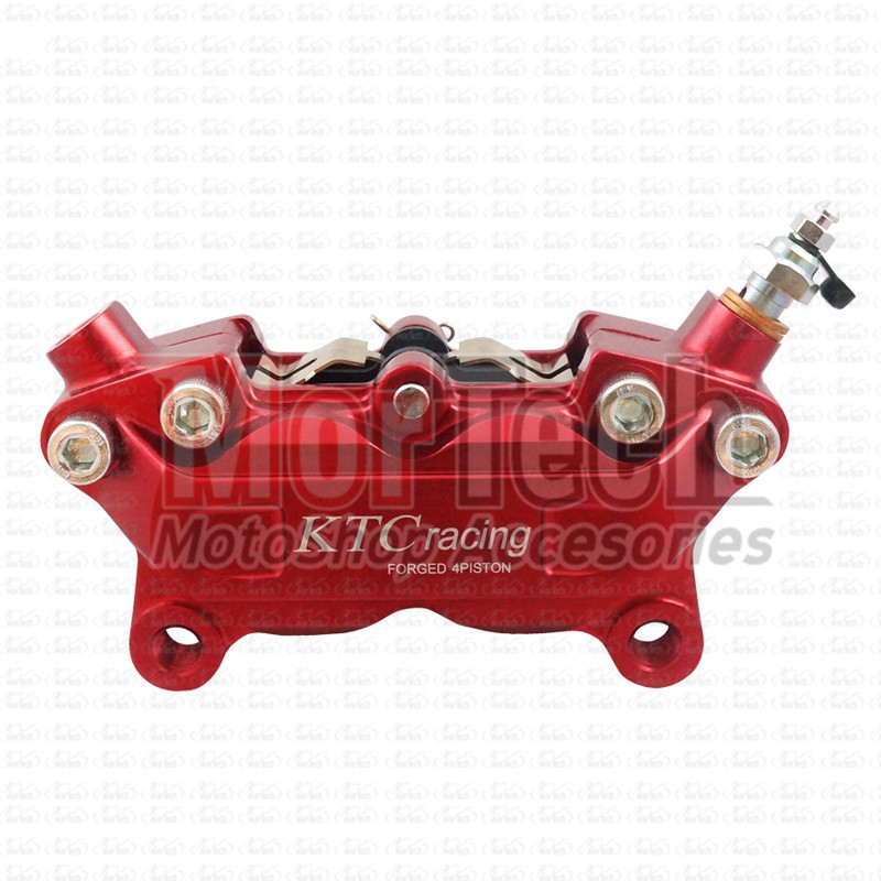 KTC Kitaco Kaliper Rem Cakram Ninja 250 4 Piston Radial Kanan kiri Merah