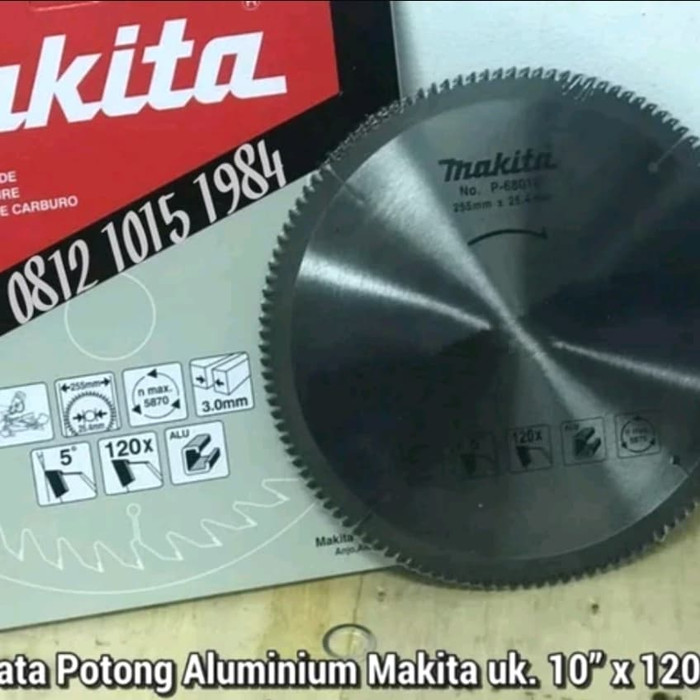 MAKITA Gergaji potong aluminium 10" x 120 T