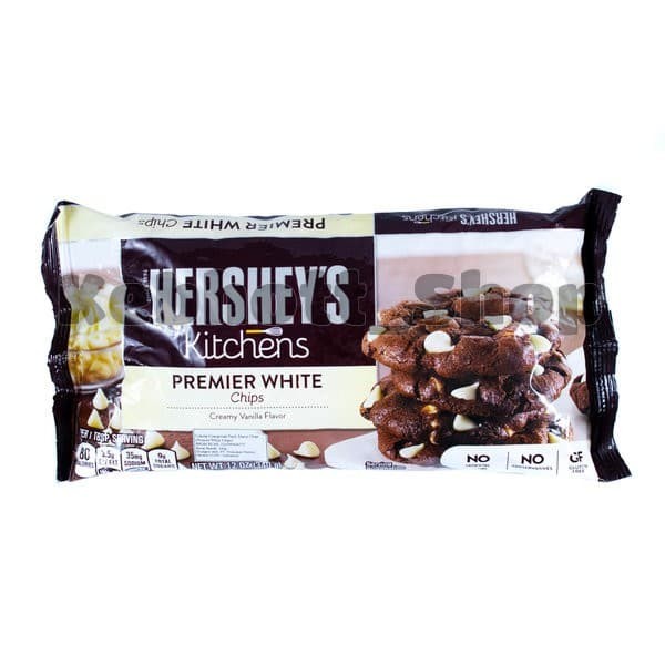 

Hershey's Kitchens Premier White Chips Creamy Vanilla Flavor Hersheys