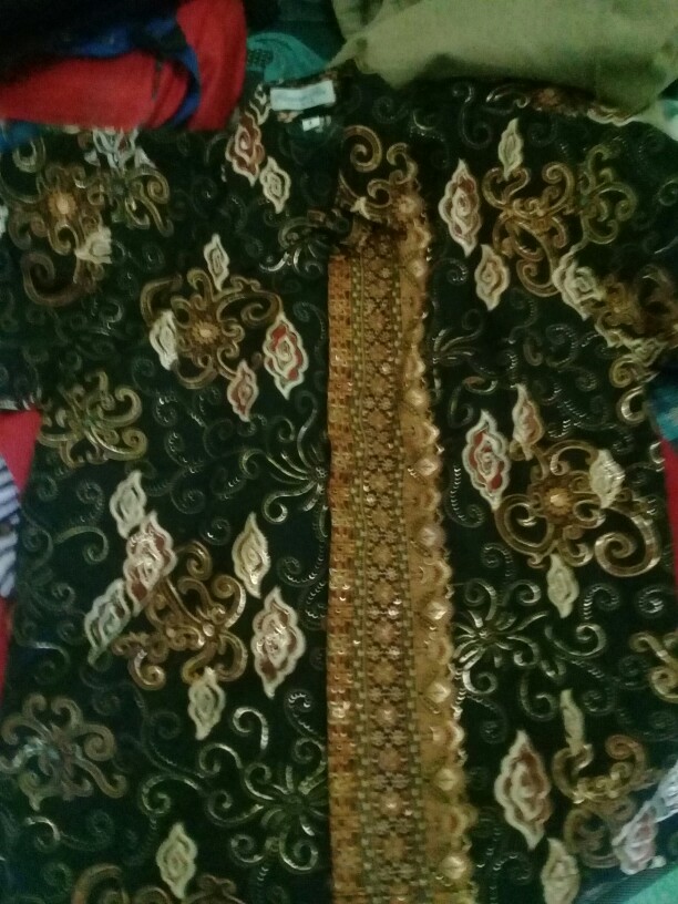 Kemeja Hem Batik Anak Motif Mega Mendung Baju Atasan Kemeja Laki-laki