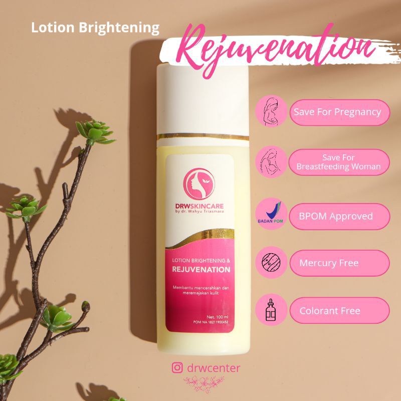 Drw Skincare ~ Day body lotion Lotion Malam, Night Lotion, Rejuvenation, Lotion Pemutih Badan, HB Ma