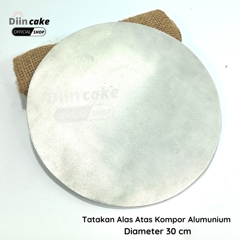 Alas Tatakan Atas Kompor Aluminium Ukuran 30 cm Anti Karat Serbaguna Untuk Pengorengan