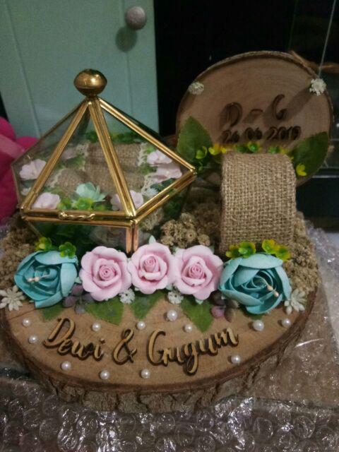 Set Jewelry Ringbox Rustic