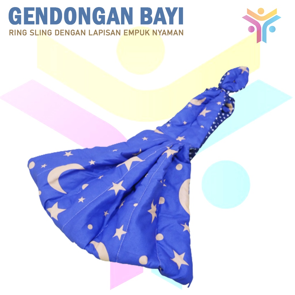 21 || FREE TAS MIKA!! GENDONGAN BAYI RING SLING DENGAN LAPISAN EMPUK NYAMAN || GENDONGAN INSTAN BAYI