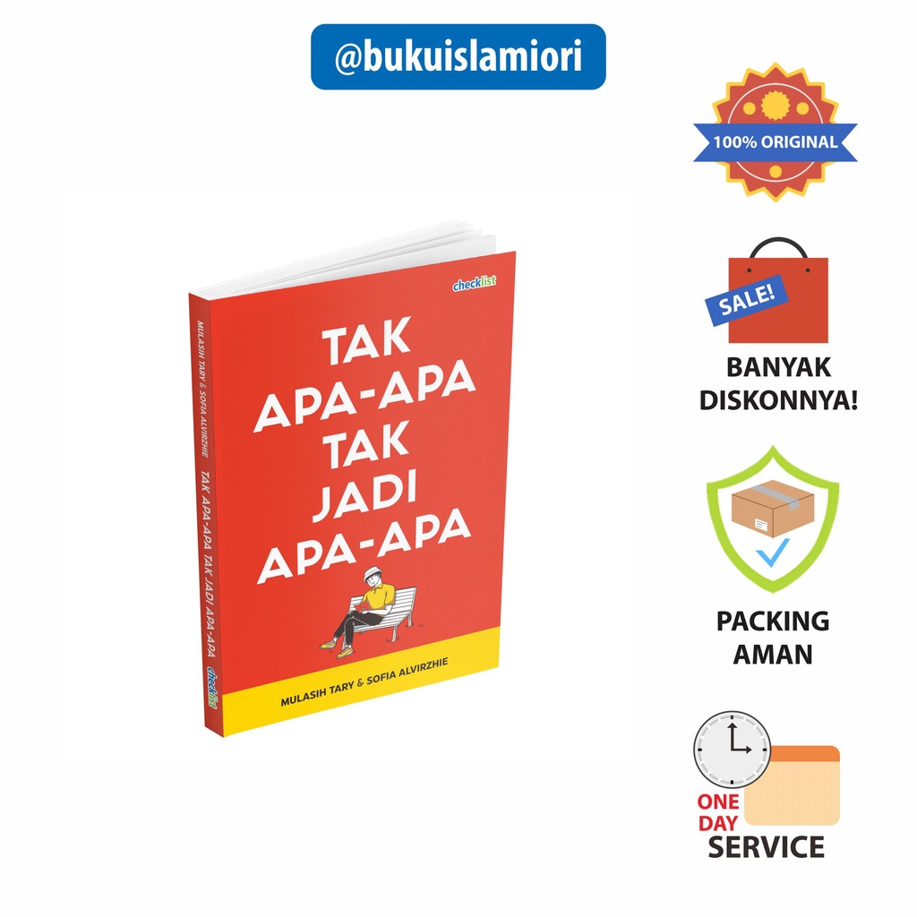 Buku Motivasi Tak Apa-Apa Tak Jadi Apa-Apa