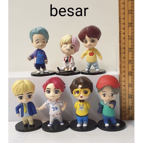 Action Figure BTS Seri 1 Besar 10-5cm Set isi 7pcs