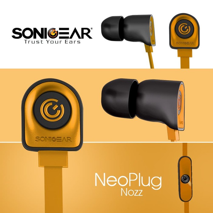 Earphone Sonicgear NeoPlug Nozz dan Treon