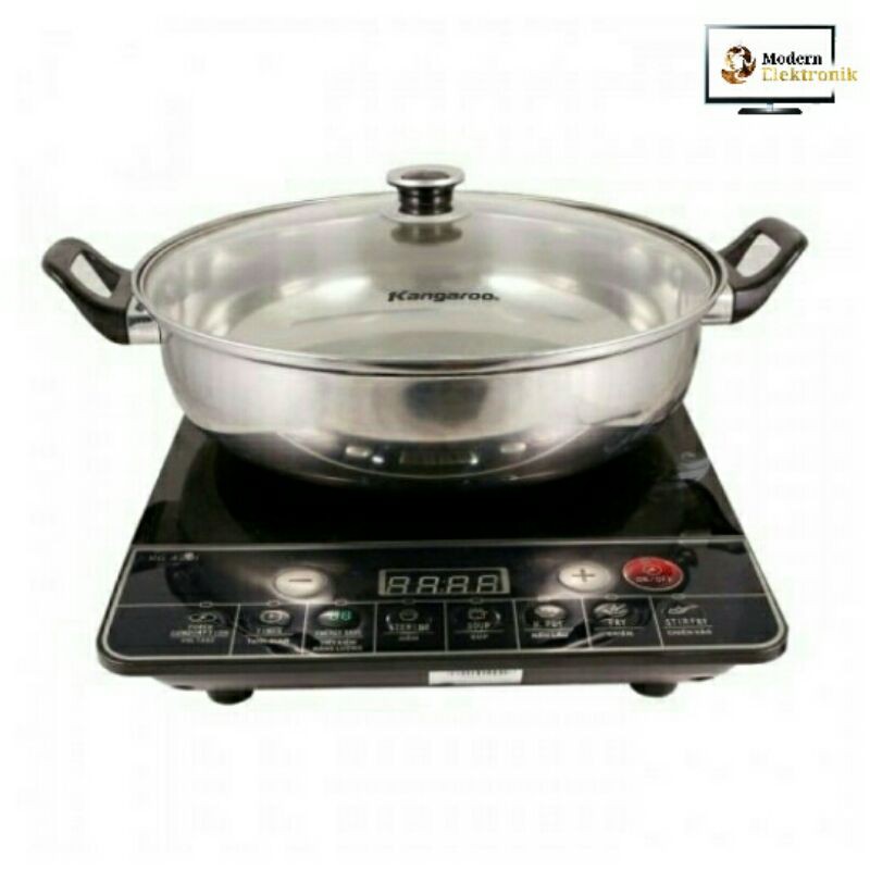 'KOMPOR LISTRIK INDUKSI KANGAROO BONUS PANCI STAINLESS
