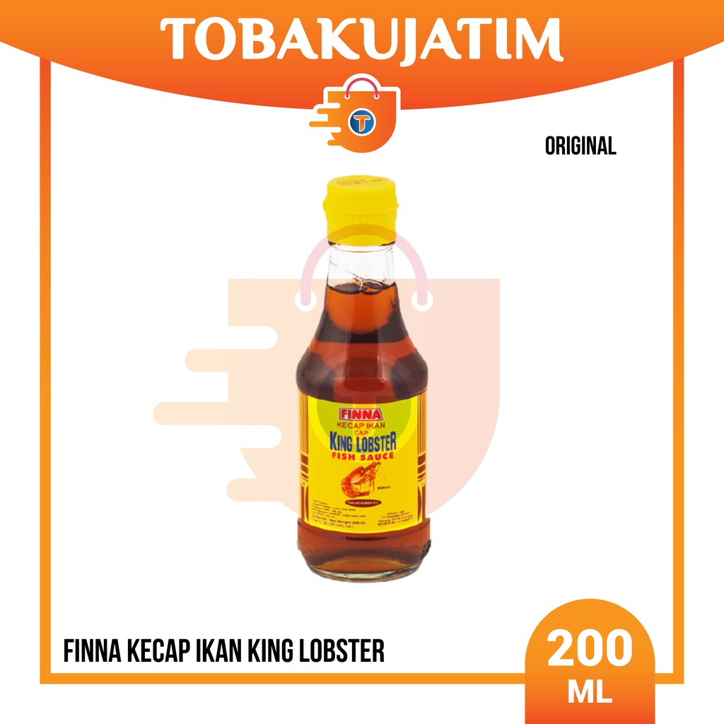 

FINNA KING LOBSTER 200ML saus saos kecap ikan