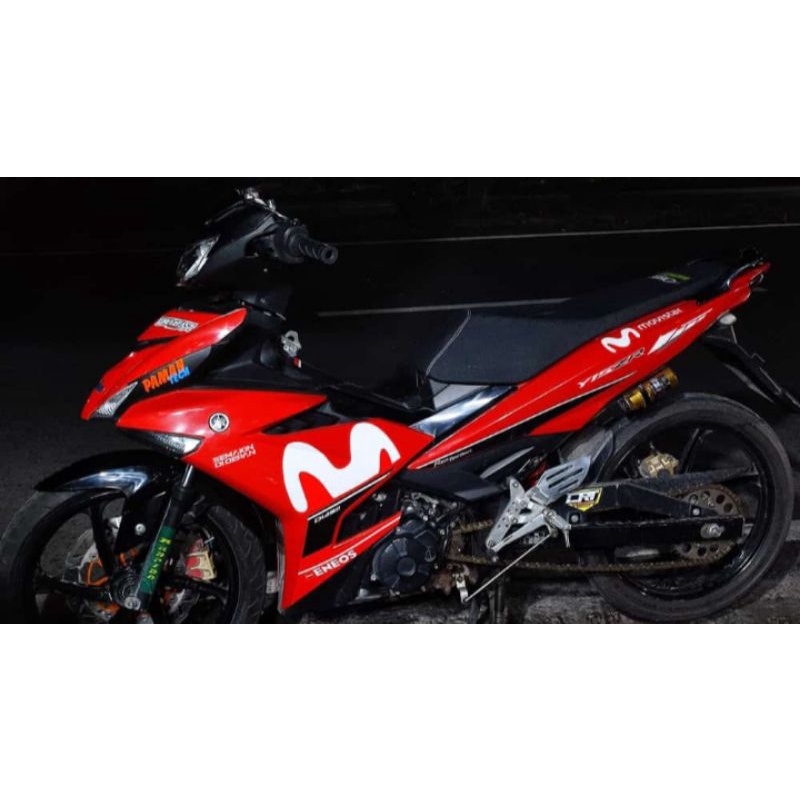 STRIPING VARIASI JUPITER MX KING 150 MINIMALIS MOVISTAR