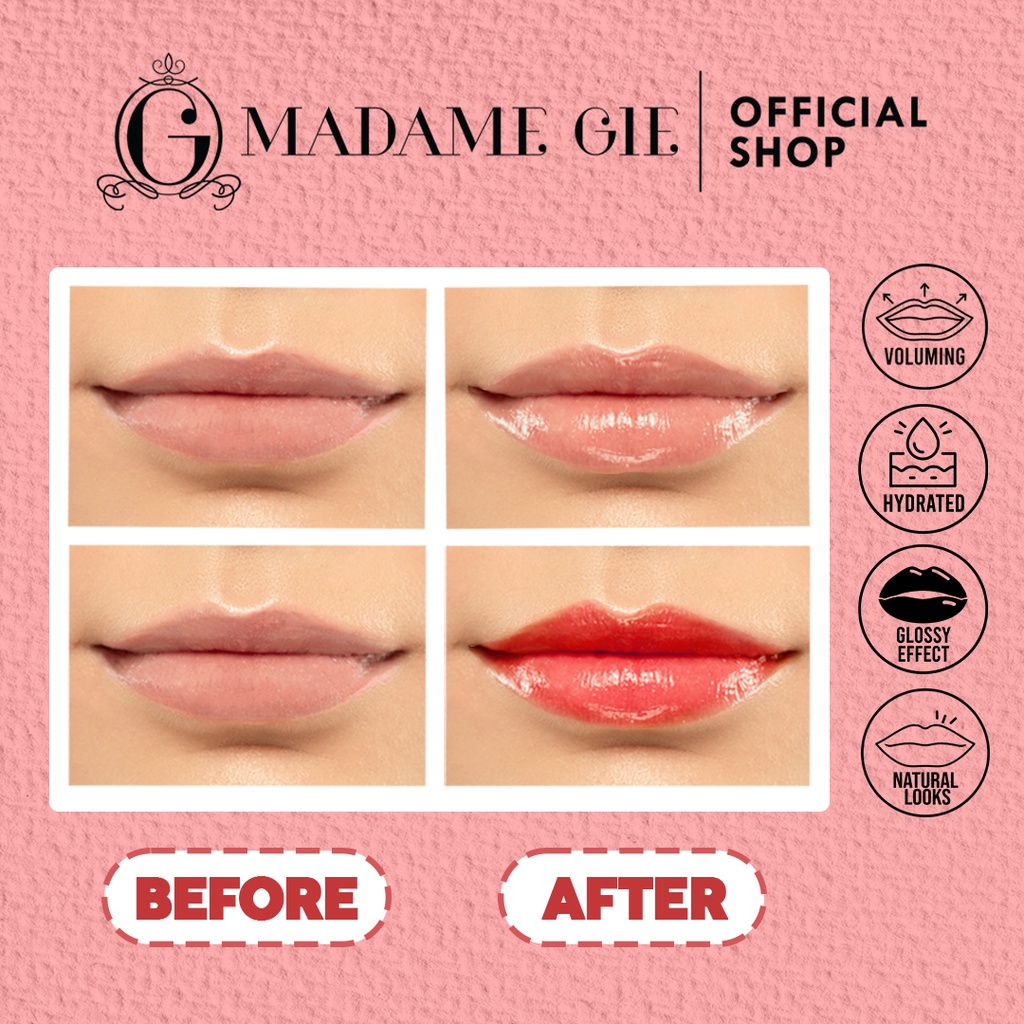 LIZBEAUTY - Madame Gie #LiPlumper - Makeup Lipill Plumper Lipstick