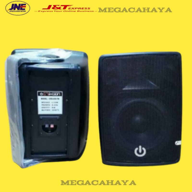 SPEAKER PASIF BOX 6 INCH SEPASANG SPEAKER VOKAL BOK DINDING GANTUNG MASJID CAFE INDOOR OUTDOOR