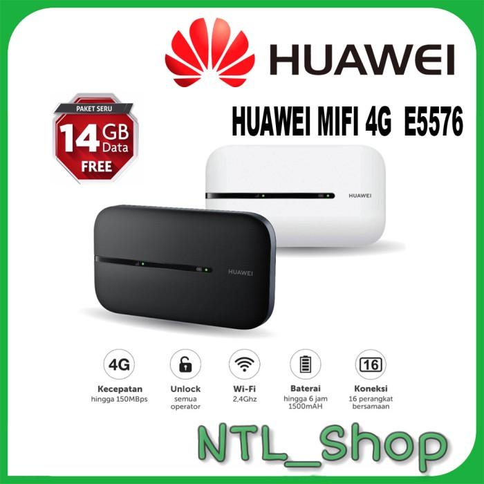 Modem Wifi Mifi 5576 Huawei 4G Lte Free 14Gb Telkomsel Unlocked
