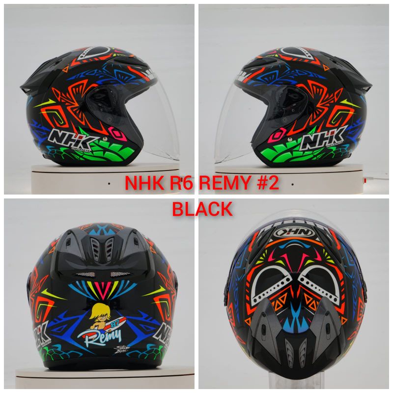 Helm NHK R6 Motif MotoGP Edition REMY Gardner Seri 2 Doff