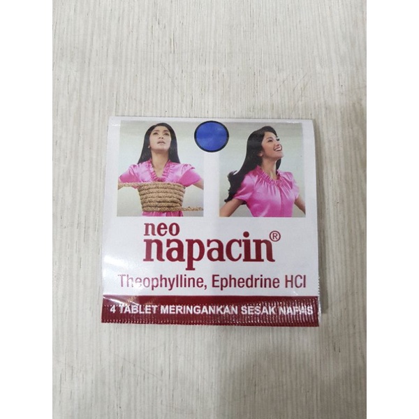 Neo Napacin Tablet/ Obat Asma/ Meringankan Asma