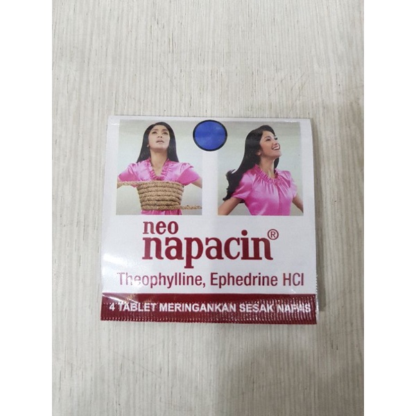 Neo Napacin Tablet/ Obat Asma/ Meringankan Asma