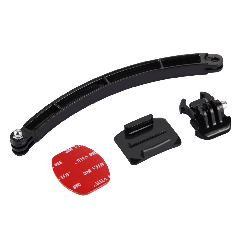 Helmet Extension Arm Set Mount for GoPro Xiaomi Yi