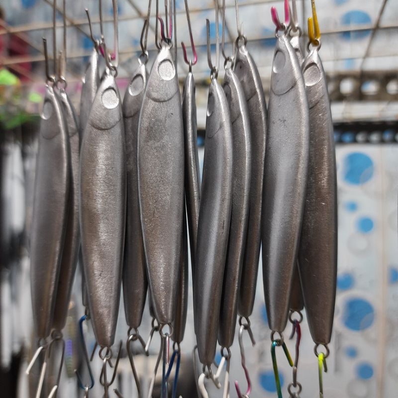 Umpan pancing umpan pancing murah / GMJ blank metal jig gomame 40g 60g 80g