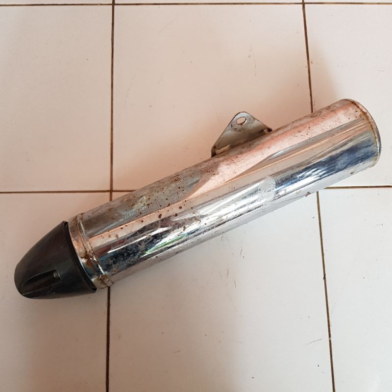 KNALPOT SATRIA FU 2012 BARONG ORI ORIGINAL SELENCER SILENCER SLENCER TABUNG