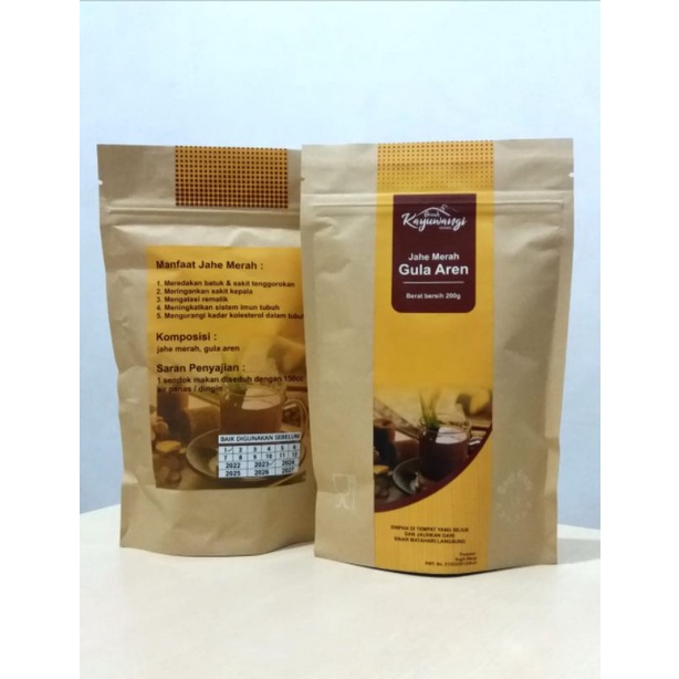 

Jahe Merah Gula Aren asli