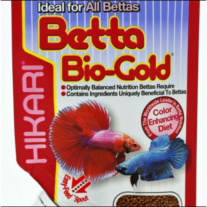 hikari bio betta gold 20gr 20 gr 20g pakan ikan hias cupang premium