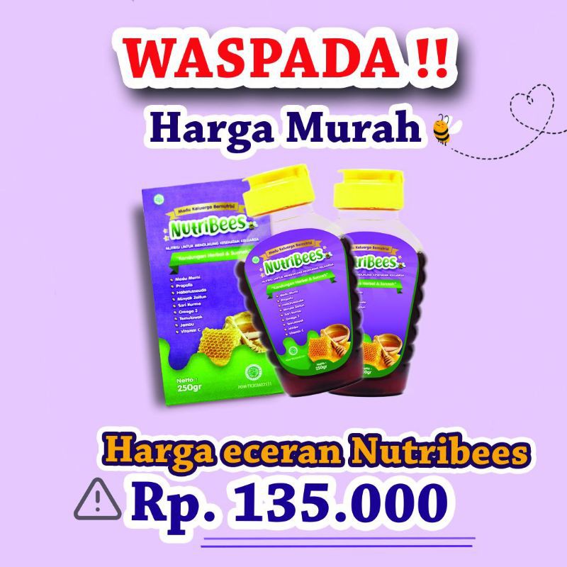 

MADU ANAK VITAMIN PENAMBAH NAFSU MAKAN MADU NUTRIBEES