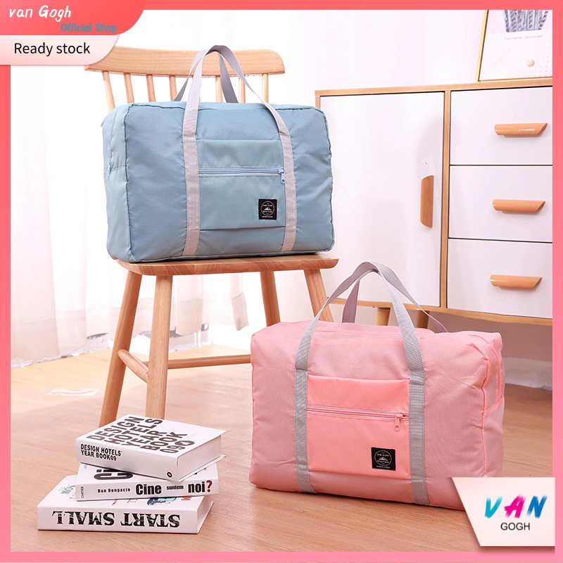 Van Gogh Travel Bag Jumbo Tas Lipat Selimut Hand Carry Anti Air Waterproof Wanita Karakter Motif Impor Bagus