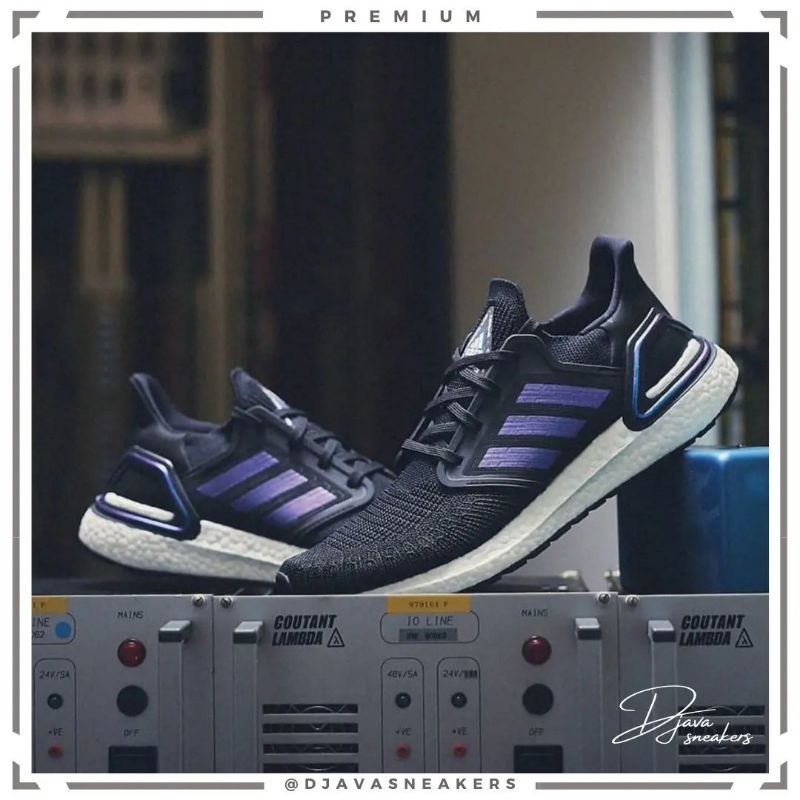 

ADIDAS ULTRABOOST 20 x ISS "Black White Blue