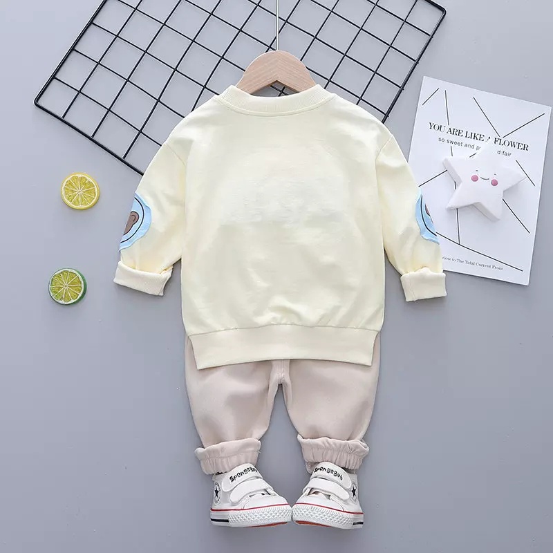 Setelan Anak Laki Laki DEAR Fashion Sweater Set Korean Style Import