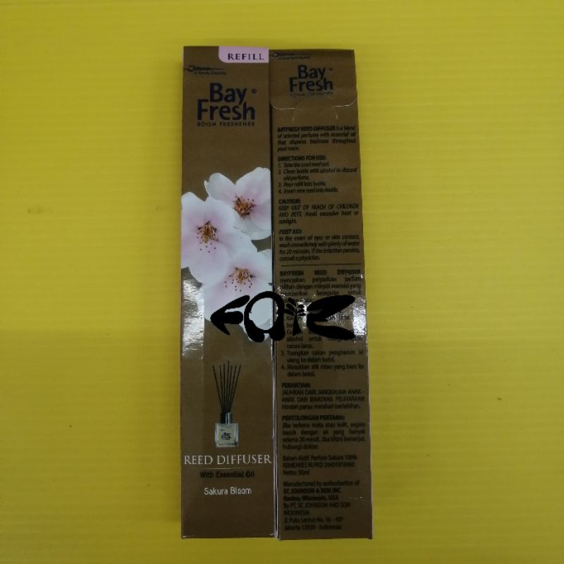 Bayfresh Reed Diffuser Reffil-Sakura Bloom