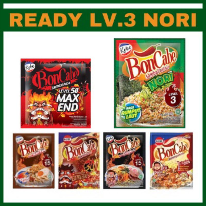 

BONCABE LEVEL ALL SACHET LEVEL 10 / 15 / 30 / 50