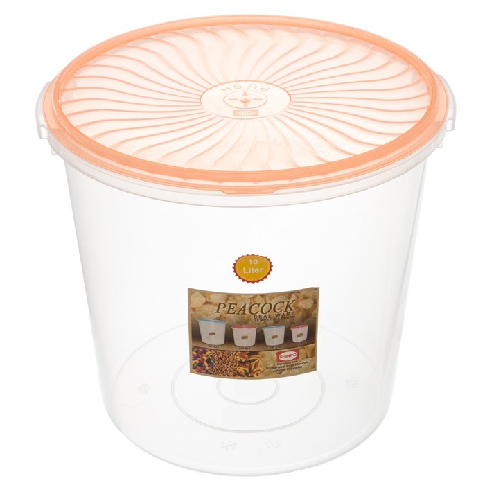 Shinpo 610 Sealware Toples Tempat Kerupuk  Krupuk Peacock 