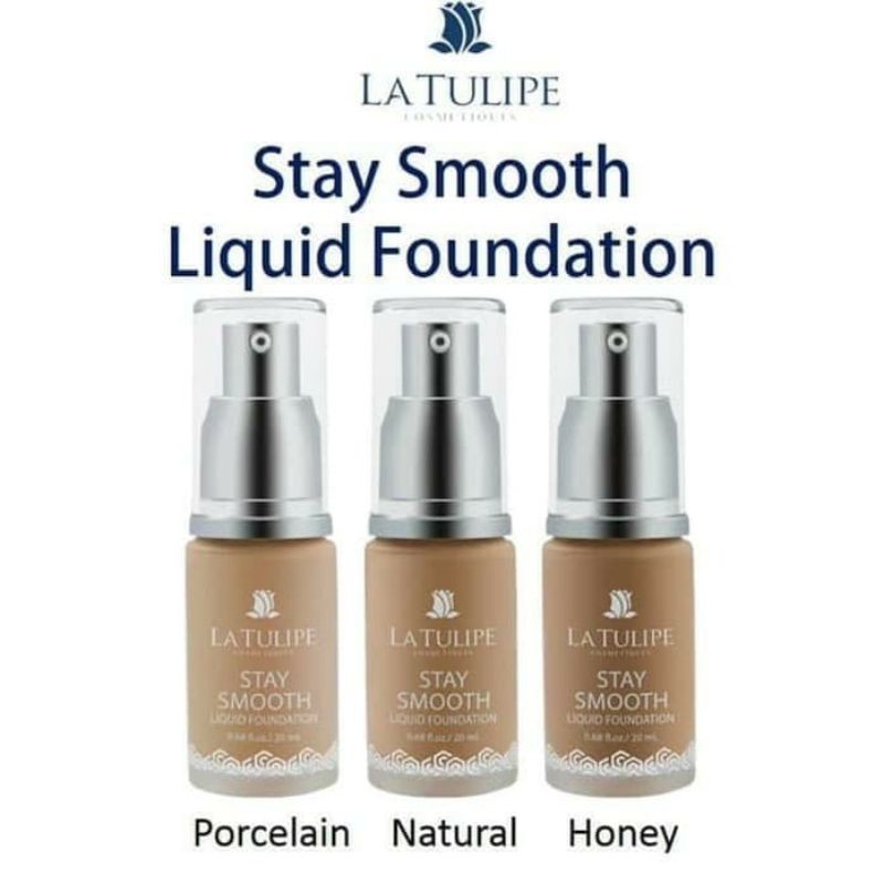 LATULIPE/LA TULIPE/LATULIP/FOUNDATION/LIQUID FOUNDATION/LIQUID/LA TULIPE STAY SMOOTH FOUNDATION